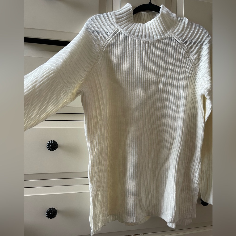 Women's Cream Sweater - Picture 2 of 7